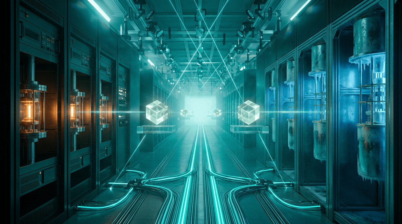 HARQ — 量子を『繋ぐ』という国策 — DARPA Heterogeneous Architectures for Quantum と、IonQ が握った光のインフラ